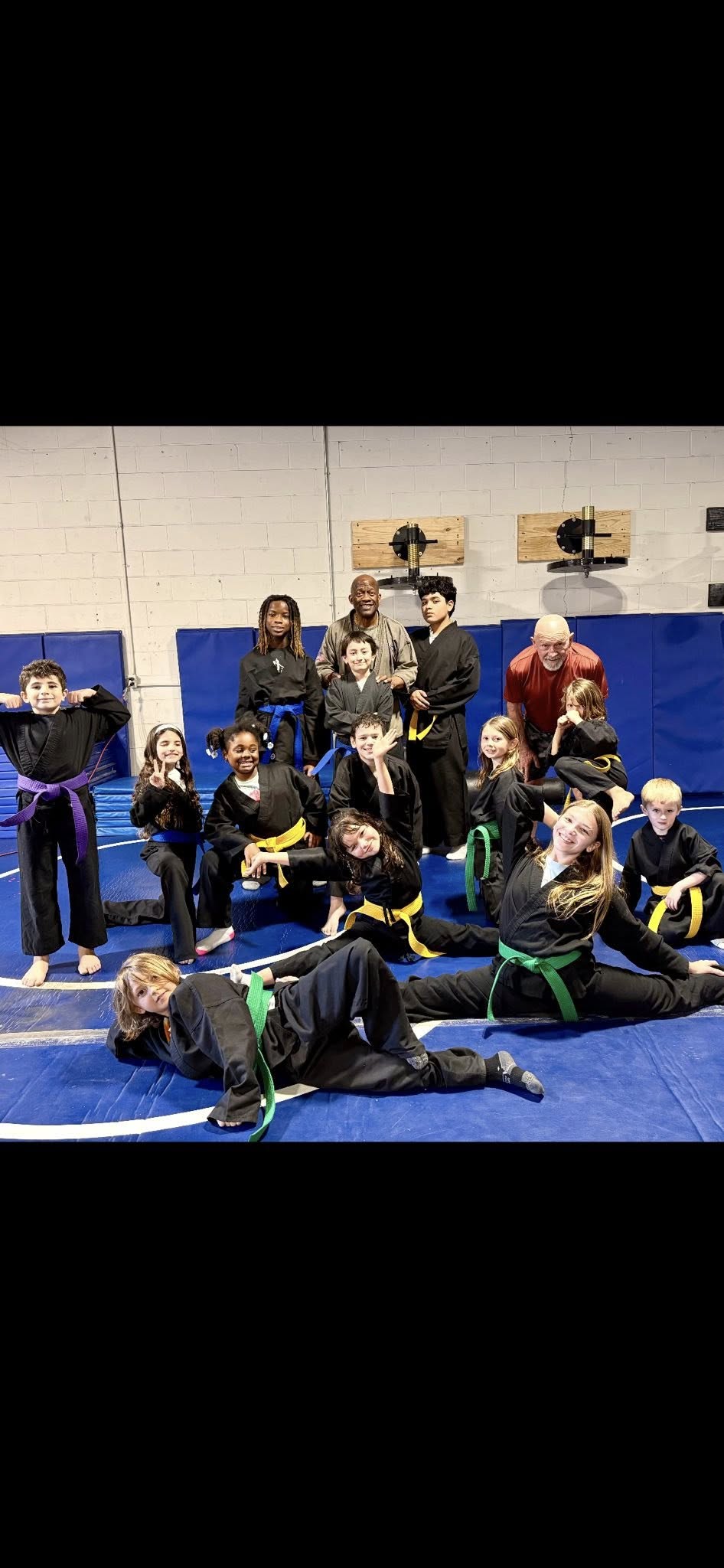 Kids karate class at American Karate Center